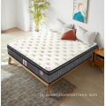 Cama em casa 7-zona Pocket Pocket Latex Spring Mattress